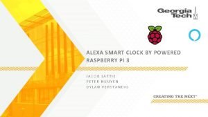 Raspberry pi smart alarm clock