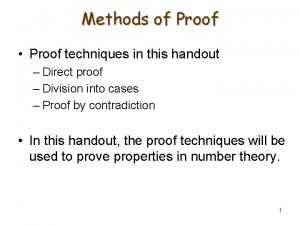 Math proofs