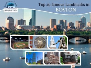Massachusetts famous landmarks Massachusetts famous landmarks