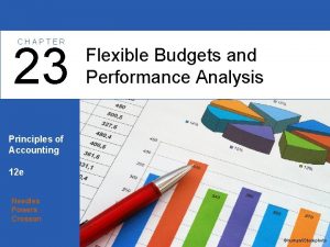 Flexible budgets and performance analysis
