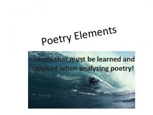 Lyric poetry definition