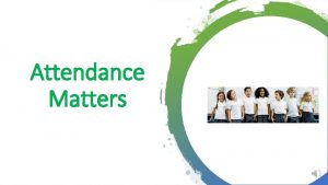Attendance Matters Why Is Attending School Regularly Important