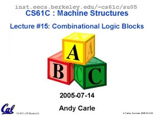 inst eecs berkeley educs 61 csu 05 CS