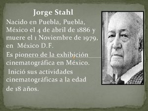 Jorge stahl Jorge stahl