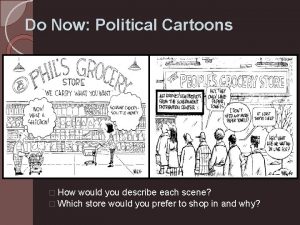 Who or what decides what consumers get in each cartoon? Who or what decides what consumers get in each cartoon?