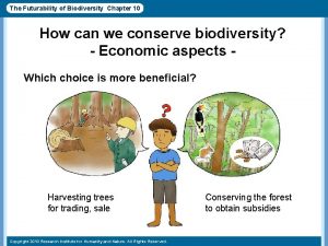 The Futurability of Biodiversity Chapter 10 How can