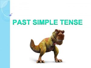 Smple past tense