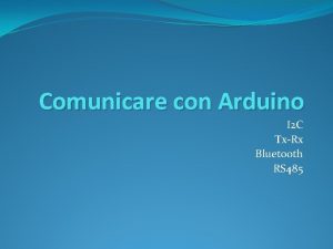 Arduino uno tx rx