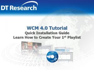 WCM 4 0 Tutorial Quick Installation Guide Learn