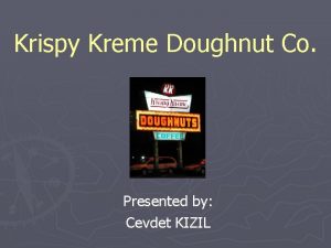 Krispy kreme vs dunkin donuts
