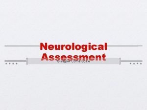 Glasgow coma scale video