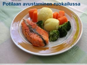 Ruokailussa avustaminen