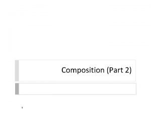 Class invariant examples