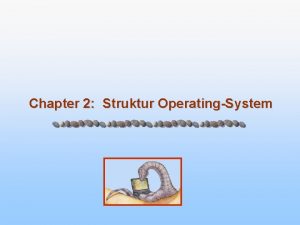 Chapter 2 Struktur OperatingSystem Bab 2 Struktur OperatingSystem