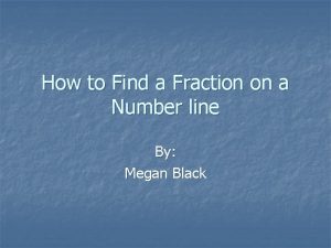How to find a fraction of a number
