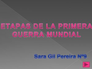 Sara Gil Pereira N 9 GUERRA DE MOVIMIENTOS