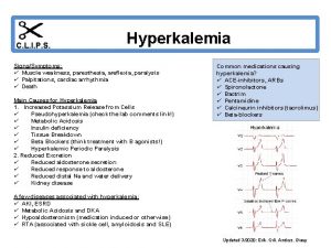 Hyperkalemia