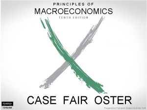 PRINCIPLES OF MACROECONOMICS PART I Introduction to Economics