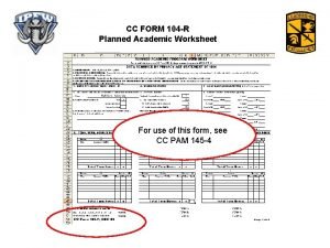 104-r planned academic worksheet
