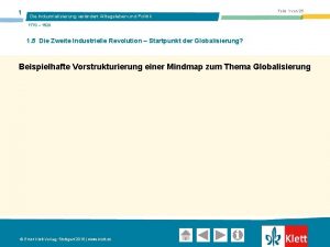 1 Folie 1 von 25 Die Industrialisierung verndert