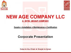 New age company llc