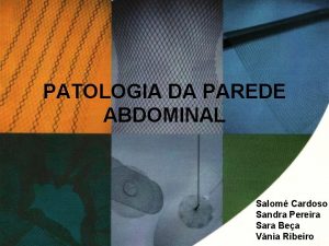 Parede abdominal