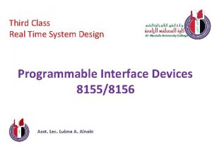 8155 programmable device