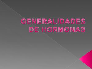 Hormonas glucoproteicas