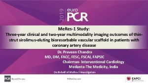 Me Res1 Study Threeyear clinical and twoyear multimodality