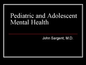 John sargent md