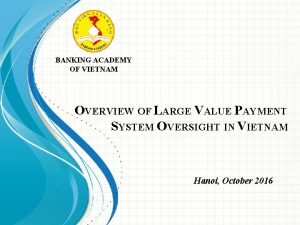 Banking academy of vietnam