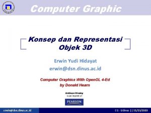 Computer Graphic Konsep dan Representasi Objek 3 D