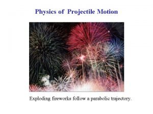 Projectile fireworks