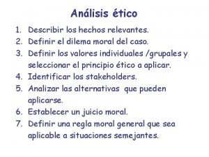 Hecho relevante ejemplos