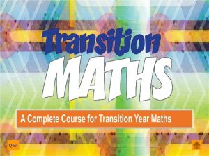 Quit Introduction Cards Combining Probabilities Quit Introduction Probability