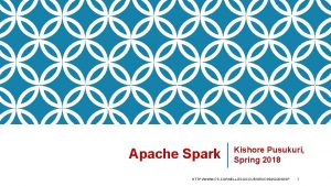 Apache spark vs spring
