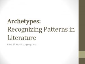 Sacrificial scapegoat archetype examples
