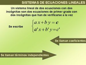 Sistema compatible indeterminado