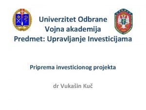 Univerzitet odbrane