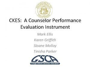 Ckes evaluation instrument