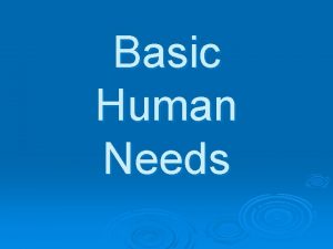 Basic Human Needs Abraham Maslow Famous Psychologist Most