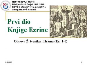 Rp 5100 ISVU 31384 Biblija Stari Zavjet 2018