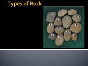 Coarse-grained rocks examples