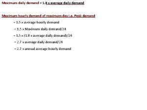 Fire demand formula Fire demand formula