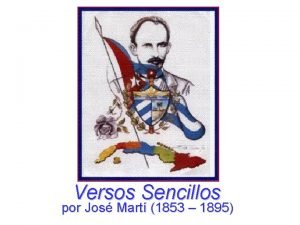 Versos sencillos guantanamera