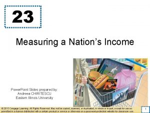 23 Measuring a Nations Income Power Point Slides