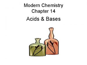 Chapter 14 review acids and bases Chapter 14 review acids and bases