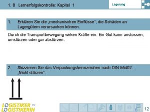 1 8 Lernerfolgskontrolle Kapitel 1 1 Lagerung Erklren