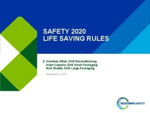 Lpr zt safety rules are