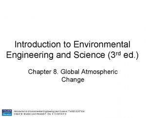 Environmental engineering